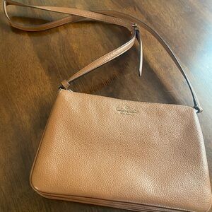 Kate Spade Brown Leather Crossbody Bag